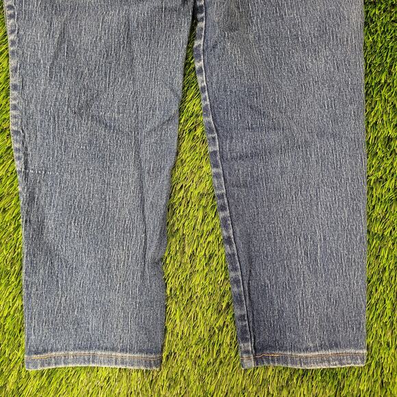 SASSON Tapered Denim Jeans Womens 2/3 26x26 TALON Zip Retro - Picture 10 of 16